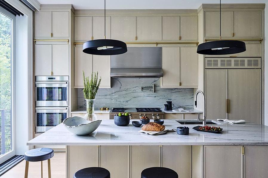 Designer køkken med moderne