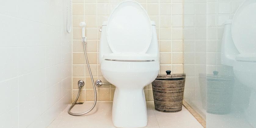 For et standardtoilet skal den uslebne måling være mellem 28 centimeter