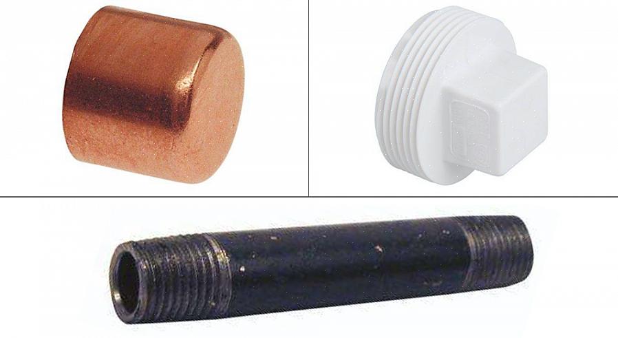Og foretag en dybdemarkering som anvist af producenten af trykfittings