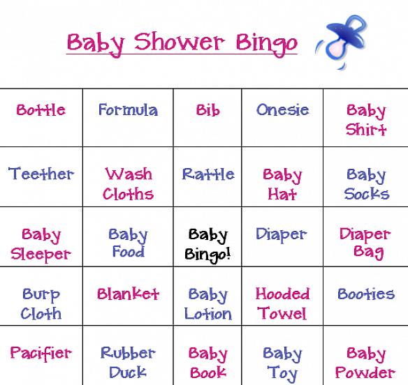 Disse dekorative baby shower dekorationer er søde små bugkasser