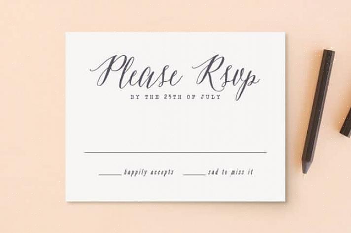 Definition af RSVP