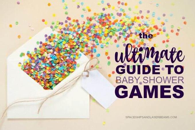 Når det er tid til at starte baby shower-spillet