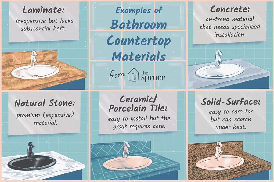 Natursten af alle typer betragtes som et trin over keramiske eller porcelænsfliser som et bordplademateriale