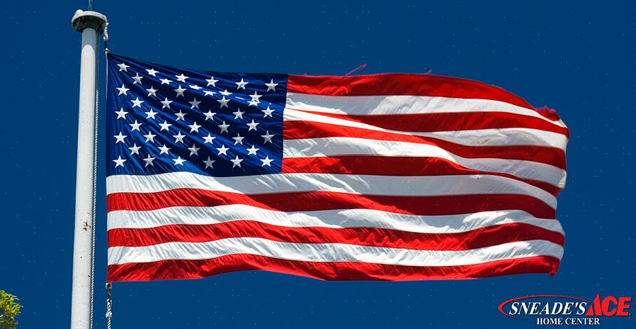 Hvis du viser det europæiske flag med et andet flag på samme stang