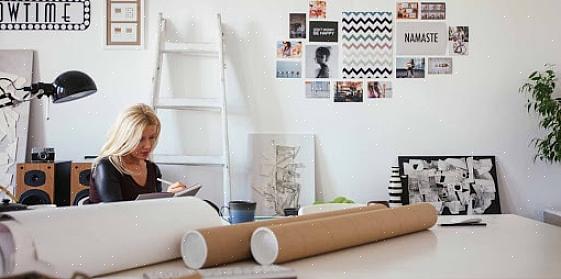 Dekoratører arbejder ofte i den indvendige salgsindustri