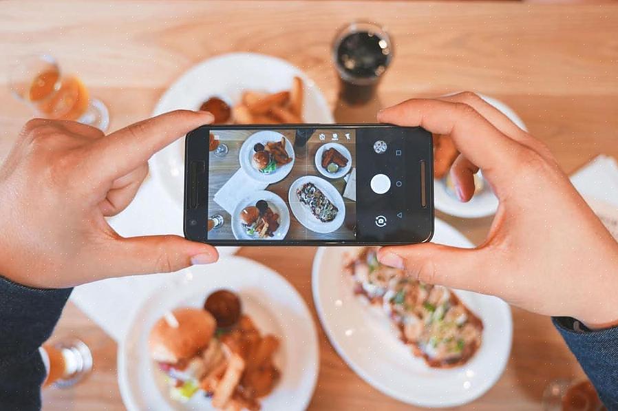 Så tag et par billeder med din mobiltelefon