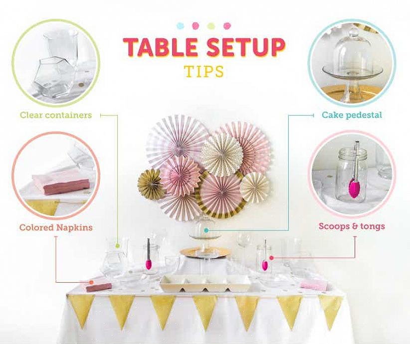Her er nogle gode tip til at holde dine udgifter i skak i forhold til din bryllups candy buffet