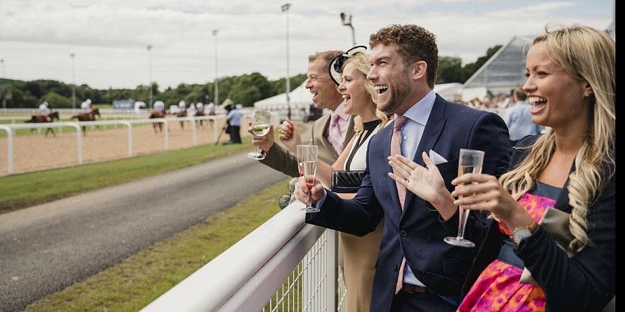 Du kan dekorere festlokalet med Kentucky Derby