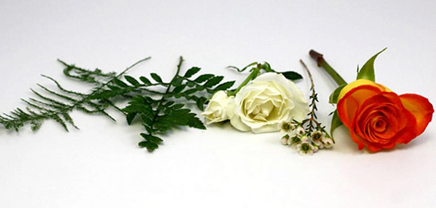 At lave din boutonniere er en nem DIY bryllupsopgave