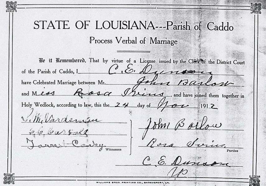 Før du ansøger om en ægteskabstilladelse i Louisiana