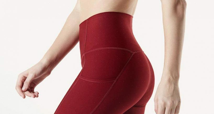 En anden måde at se så godt ud som muligt er at vaske disse yogabukser