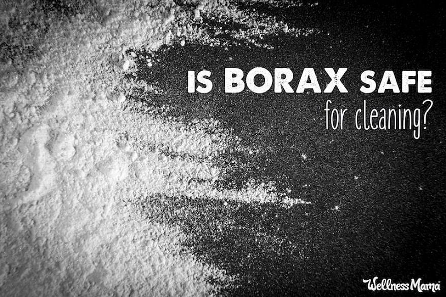 Deodorisere i stedet for borax