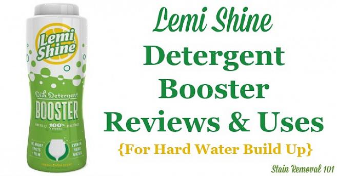 Lemi Shine-maskinrens bruger naturlige ingredienser til at gøre et fantastisk stykke arbejde med at fjerne