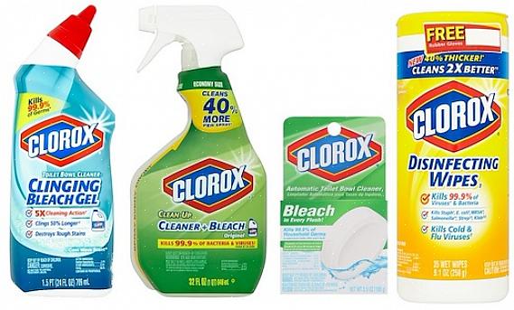 Clorox desinficeringsservietter indeholder ikke klorblegemiddel