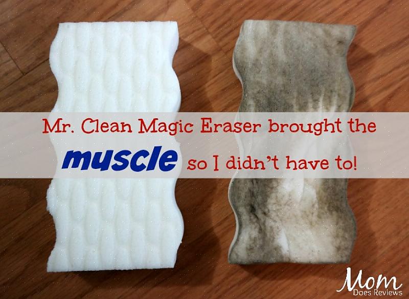 Magic Magic Eraser svampen kan genbruges til flere anvendelser