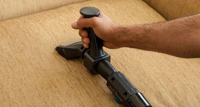Kan du rengøre det med polstringsshampoo eller rengøringsmiddel