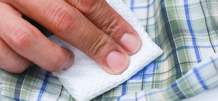 Kan bruges til at fjerne sovspletter fra polstring