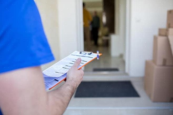 På leveringstidspunktet på din flytedag kan det flyttende selskab ikke opkræve mere end beløbet