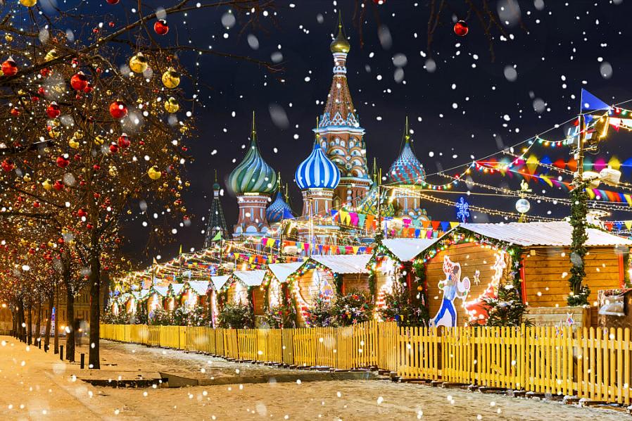 Hvordan du deler lidt af en russisk jul eller et russisk nytår