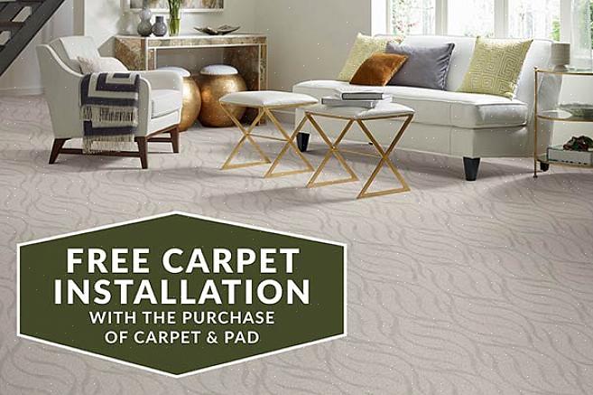 Flooring Company 1 tilbyder gratis installation af hele gulvtæppet på ethvert job over 520€ Flooring Company