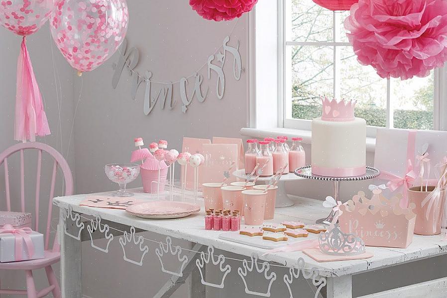 Hvis dit barn beder om en prinsessefest