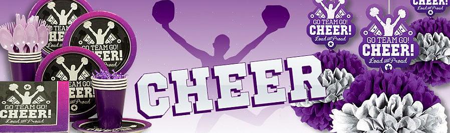 Et medlem af holdet bliver cheerleader