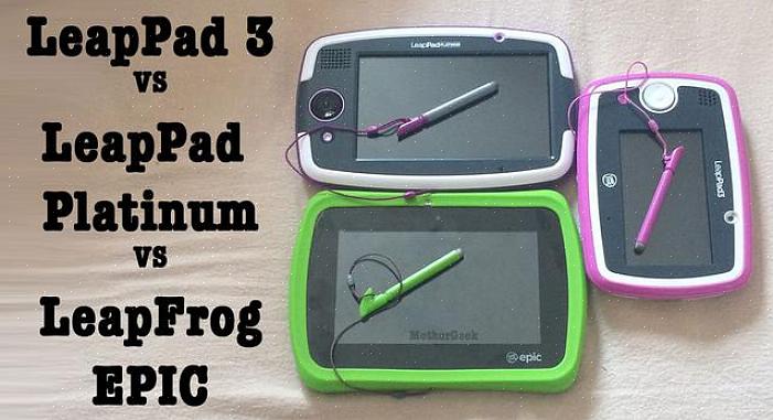 Forskellene mellem LeapFrog Epic Android-tablet