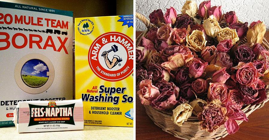 Borax fungerer som et tørremiddel