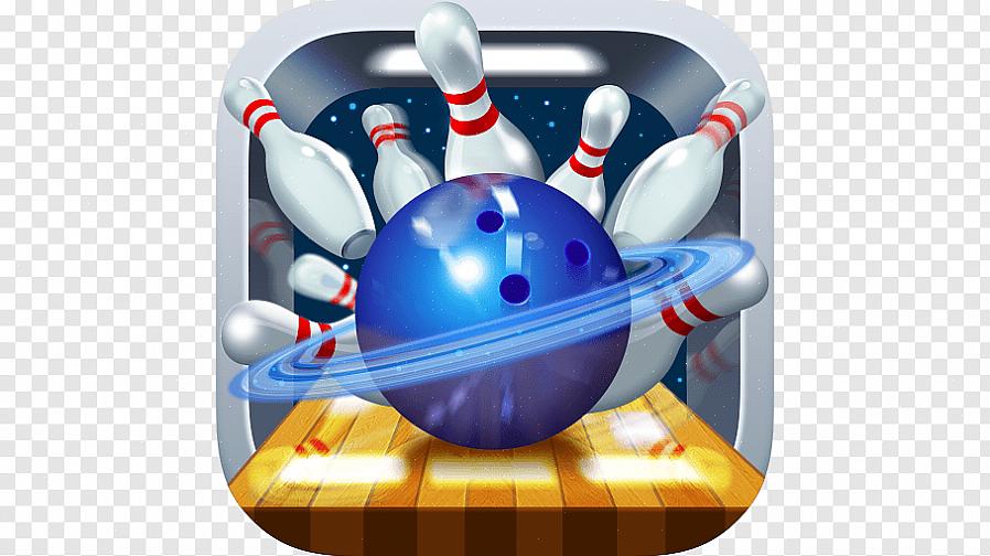 Når et barn frigiver bowlingkuglen