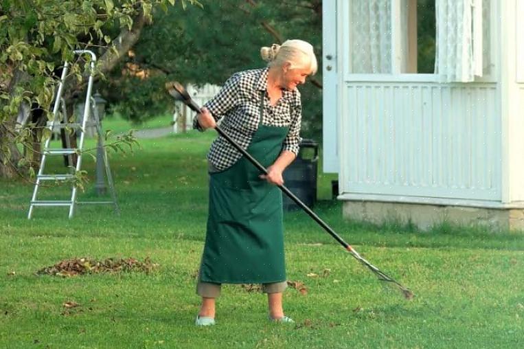 Havearbejde er virkelig god træning