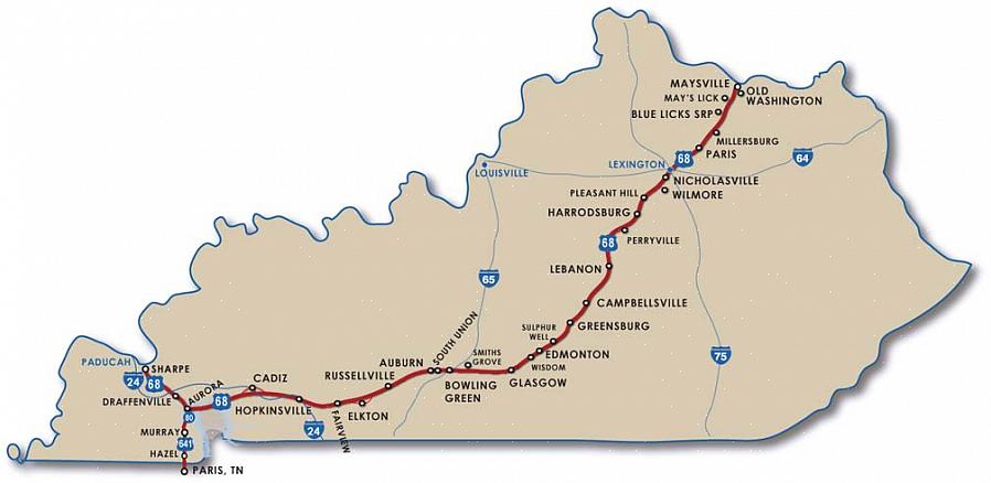 Der er vært for et af de mest berømte regionale værftudsalg i USA - det 200 kilometer lange Highway 60