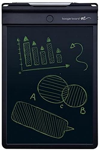 Boogie Board Jot 8,5 har en meget tynd LCD-skærm