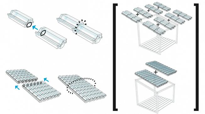 Pladepladepladen skal overlappe metalpladen mindst to inches forbi kanterne af det beskadigede område