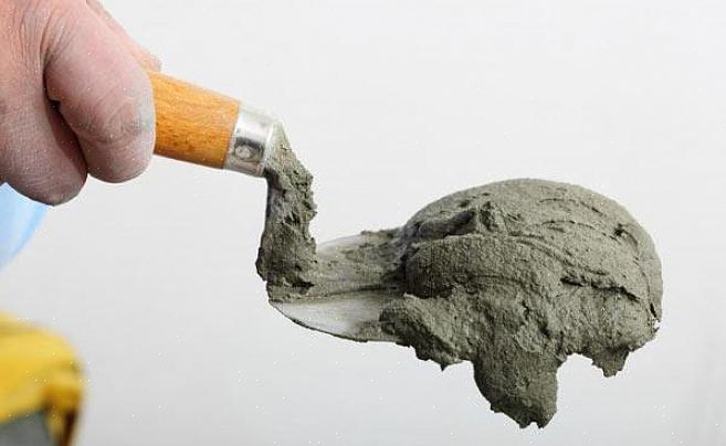 Mørtel består af cement