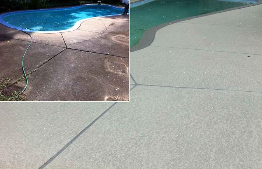 Concrete Resurfacer fra Quickrete eller Re-Cap Resurfacer