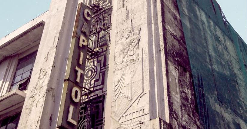 Udtrykket 'Art Deco' henviser til en designperiode