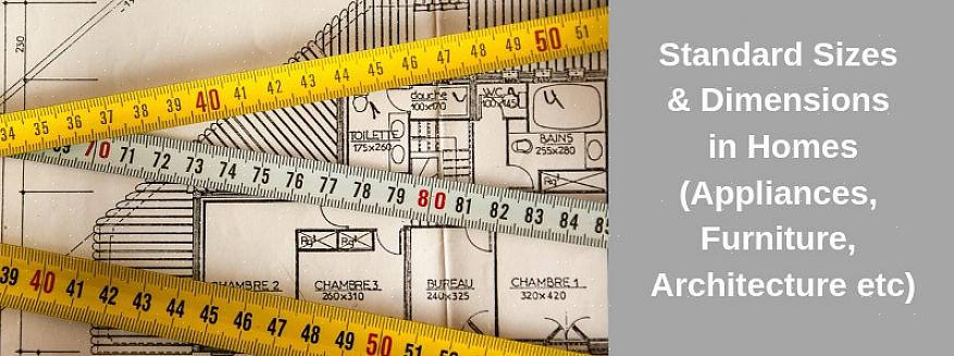 Dimensionerne varierer fra producent til producent
