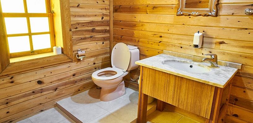 Denne forfængelighed på badeværelset lavet af statuarmarmor fra Decor pad er et kunstværk i sig selv