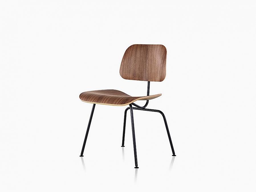 Eames støbte sidestolvarianter