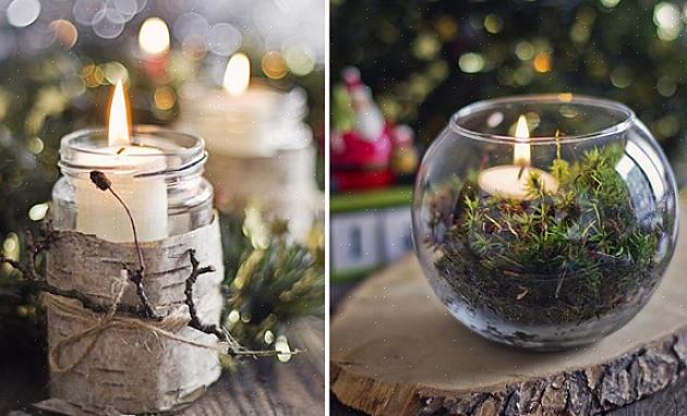 Hvis du vil dekorere med naturlige julepynt
