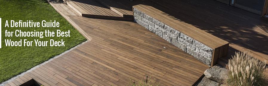 Fordele Ulemper Red cedar wood deck boards