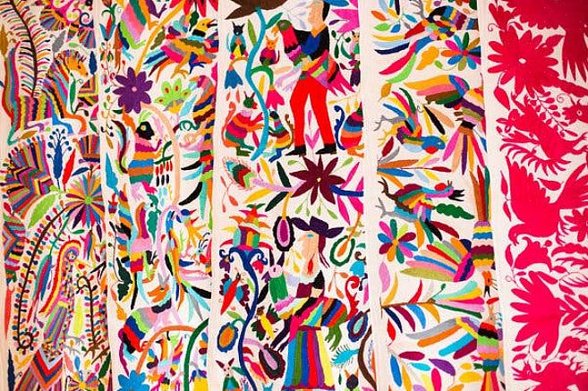 Otomi-folkene i Tenango di Dora, Mexico