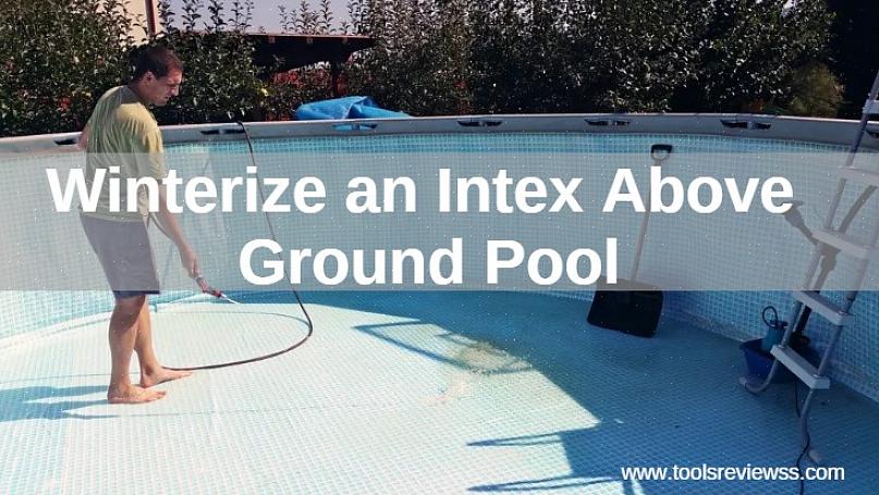 Har du en pool over jorden