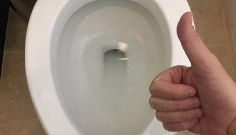 Undgå toiletskålrenser tabletter eller diske - den slags