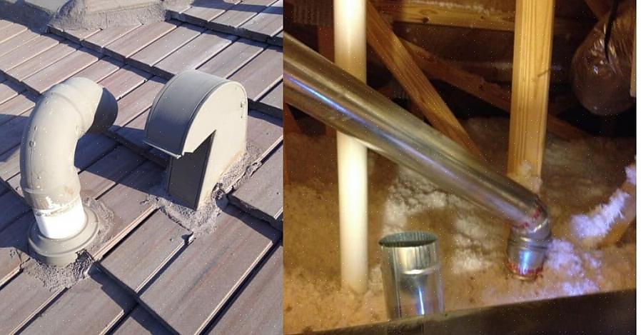 Installation af en tørreudluftning er et ret ligetil