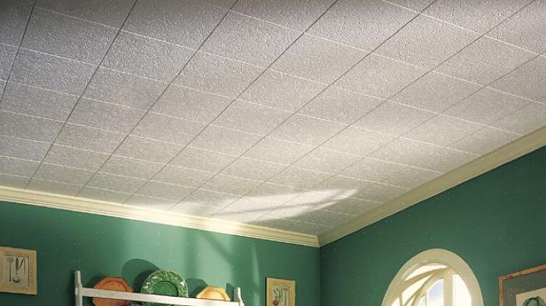 Kobberfliser af metal-look lavet af PVC