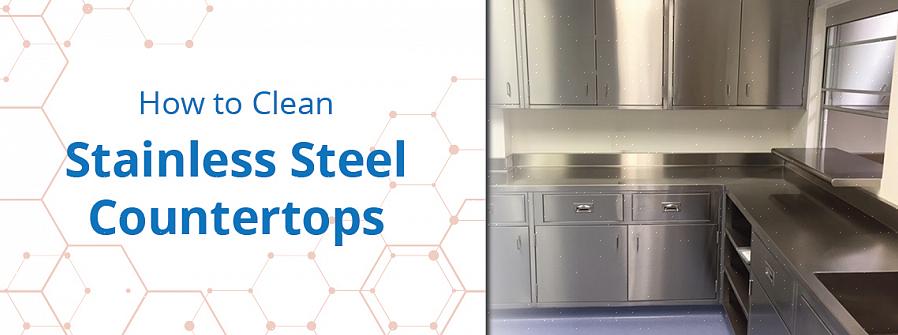 For at forhindre vandpletter skal du tørre overfladen af rustfrit stål med en tør mikrofiberklud